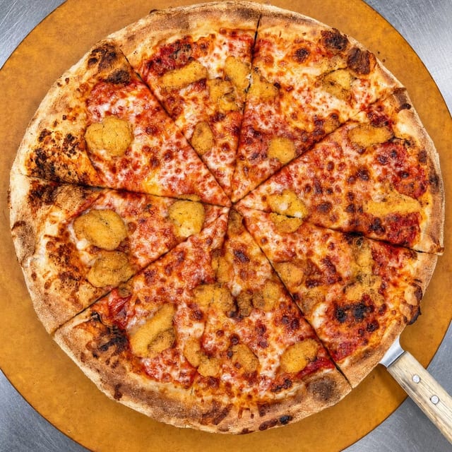 Chicken Parm Pizza.