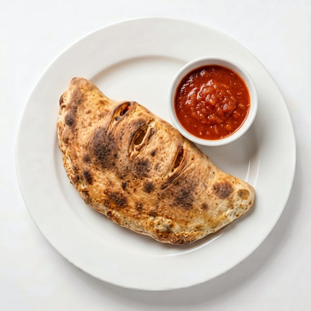 BBQ Chicken Calzone.